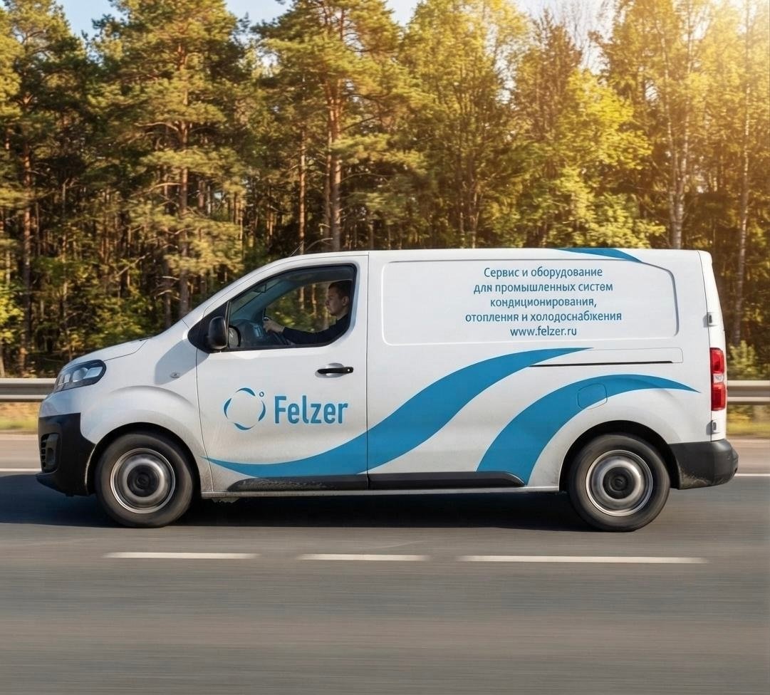 Сервисный автомобиль Felzer на объекте